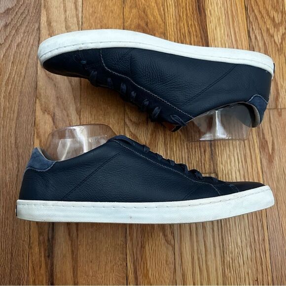 Cole Haan Mindi Navy Blue Leather Sneaker Low Top Lace Up Women’s Sz 9 - Picture 1 of 11